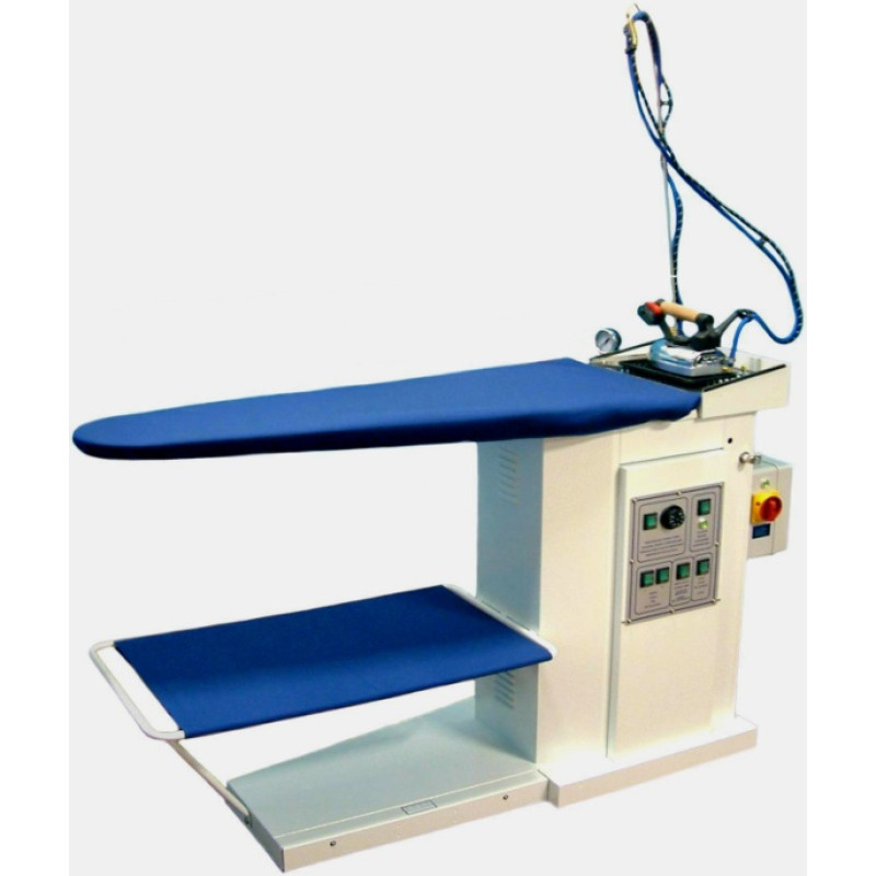 Table à repasser aspirante chauffante  professionnelle avec chaudière Cocchi ASP-1 | AMS