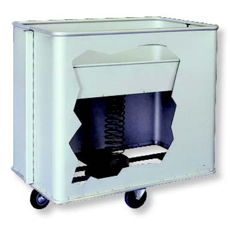 Chariot à fond mobile l 336L professionnel Alvi| AMS