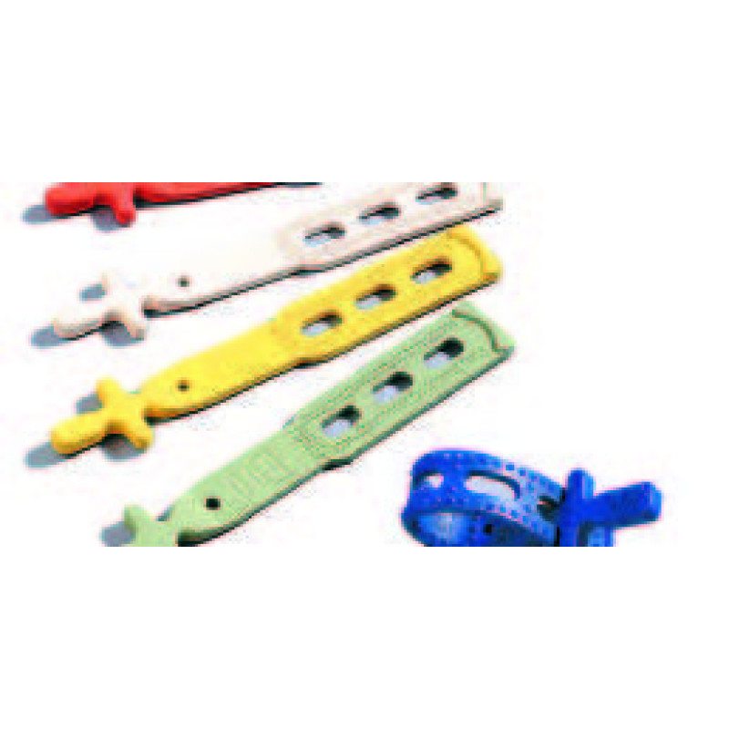 Bracelets caoutchouc 200 x 10 mm | AMS