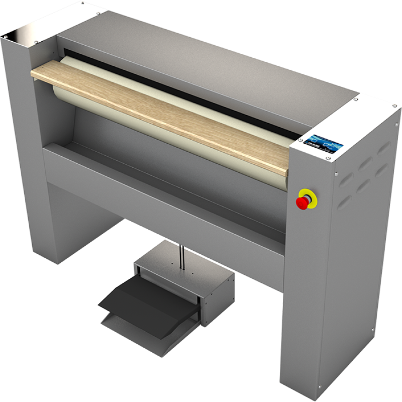 Repasseuse professionnelle diamètre 180 mm, longueur 1000 mm, Danube R2D18/100N | AMS