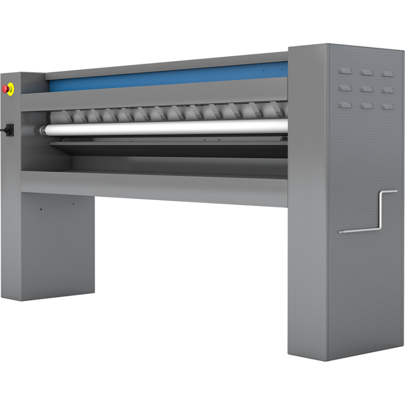 Calandre Sécheuse repasseuse professionnelle diamètre 200 mm, longueur 1600 mm, Danube MICRA-16 BM | AMS