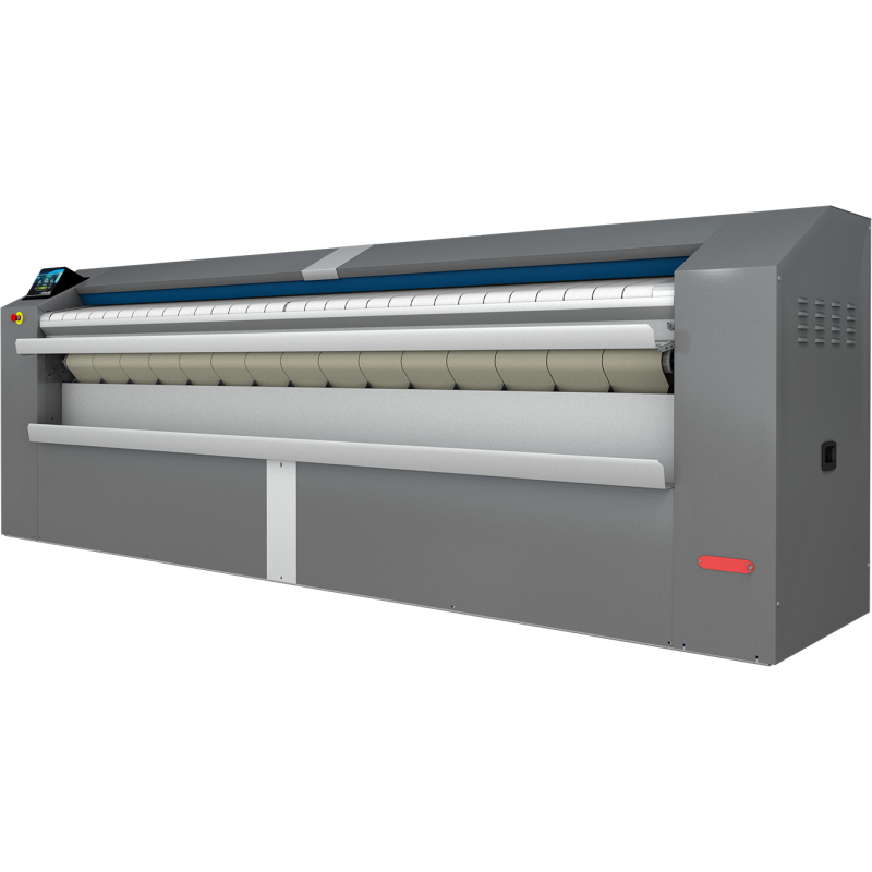 Calandre Sécheuse repasseuse professionnelle diamètre 500 mm, longueur 2600 mm, Danube MII-26S | AMS