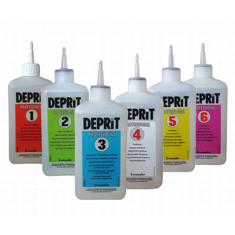 Kit de produits de détachage pour utilisateurs professionnels du ...