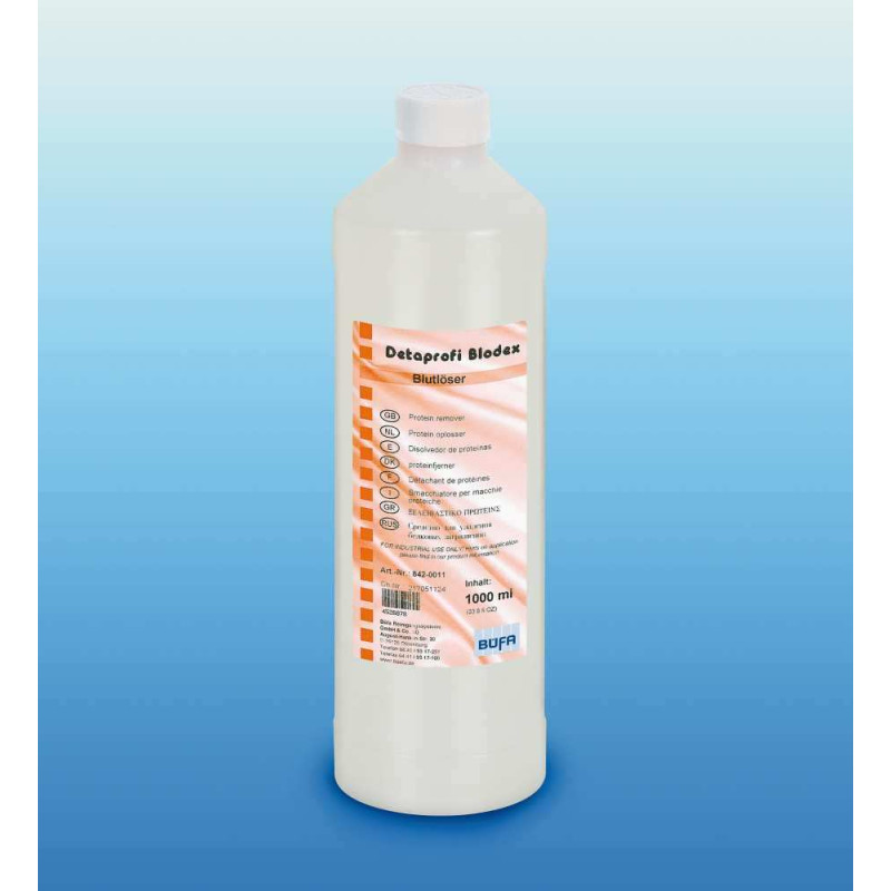 Détachant aquanettoyage professionnel, Büfa Text'eau Blodex / T1L | AMS