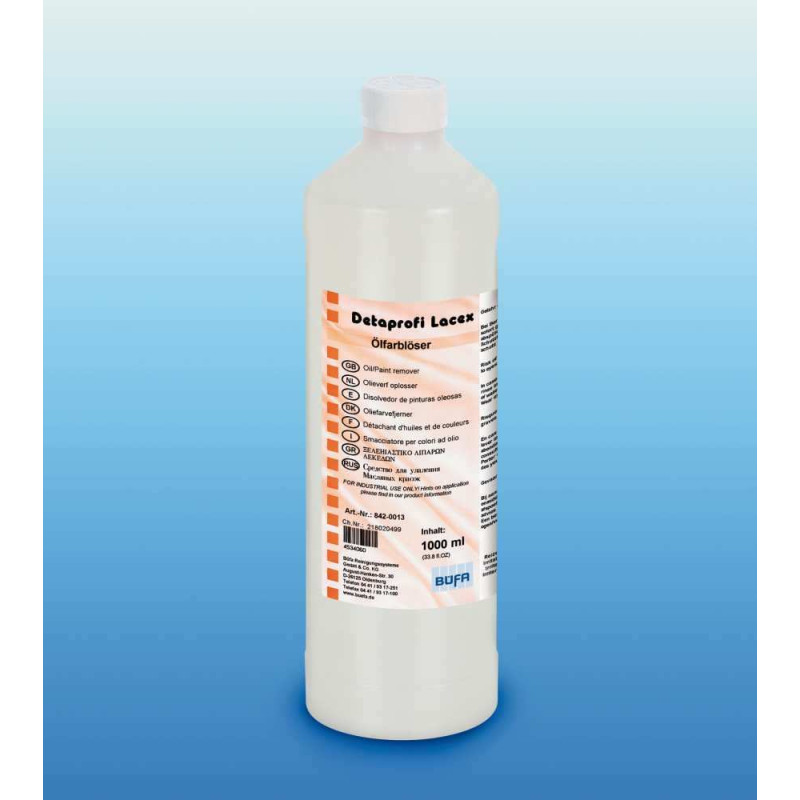 Détachant aquanettoyage professionnel, Büfa Text'eau Lacex / T2L | AMS