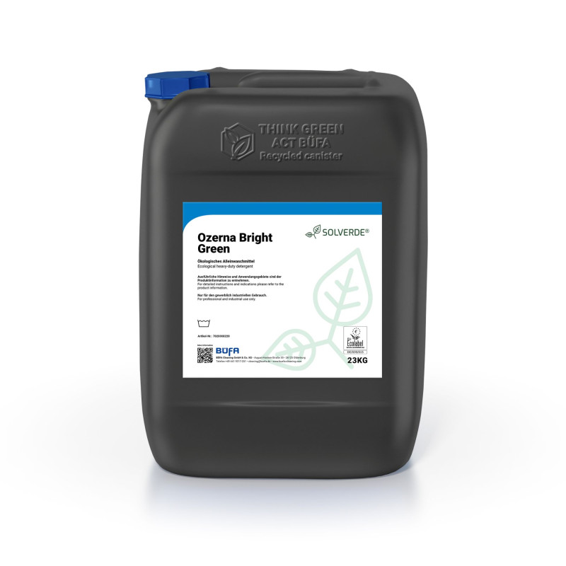 Produit lessiviel aquanettoyage professionnel Büfa, Ozerna Bright Green  | AMS