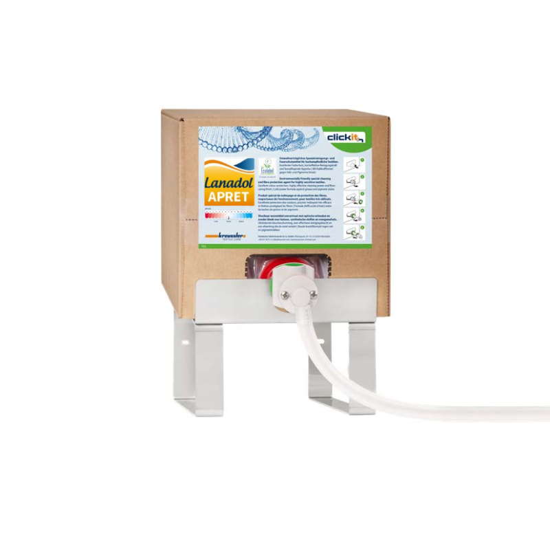 Lanadol APRET (10,5 kg BIB), Protecteur de fibres avec un apprêt et un effet antistatique, nettoyage à l’eau Kreussler  | AMS