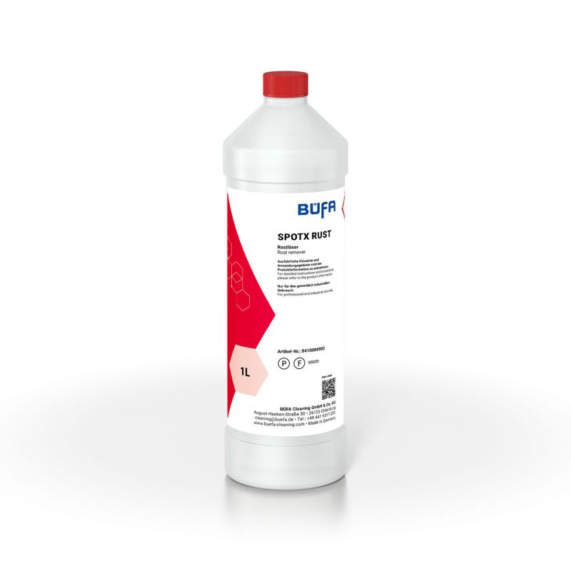 SpotX Rust 1 L : détachant rouille, Bufa | AMS